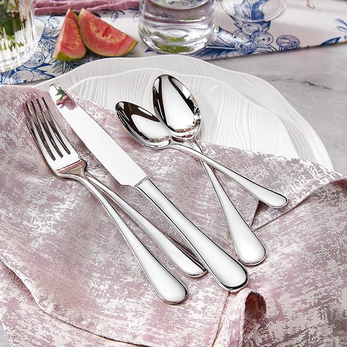 Premium Verona 4-Piece 9.7-Inch Dinner Knife Set | Stainless Steel Serrated - Image 6