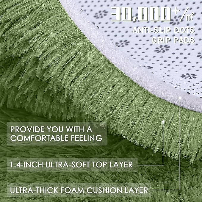 OLANLY 9x12 Machine Washable Large Area Rugs - Image 5