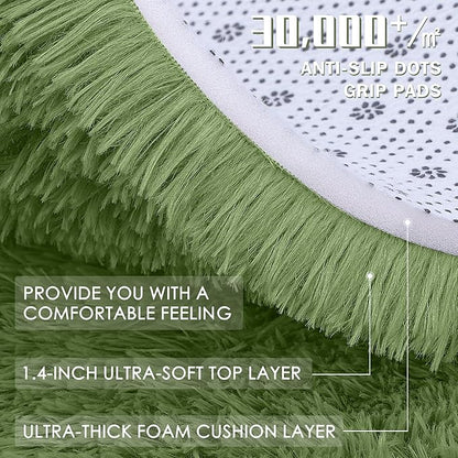 OLANLY 9x12 Machine Washable Large Area Rugs - Image 5