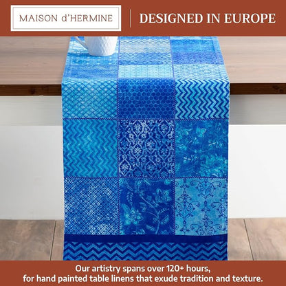 Maison d' Hermine Table Runner 100% Cotton 14.50" x 72" | Table Runners 72 - Image 2