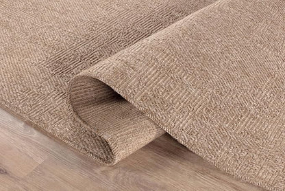 CAMILSON Indoor and Outdoor Runner Rug Natural Solid Boho Woven Design - Image 7
