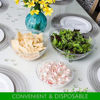 PLASTICPRO Disposable Combo Set of Salad Bowl - Image 7