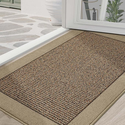 BEQHAUSE Indoor Door Mat 36" x 60", Dirt Trapper Door Mats Non-Slip Entryway by BEQHAUSE