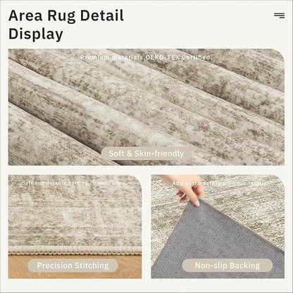 Soalmost Runner Rug 2'x10' Washable Non-Slip Runner Rugs - Image 6