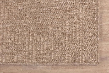 CAMILSON Indoor and Outdoor Runner Rug Natural Solid Boho Woven Design - Image 5