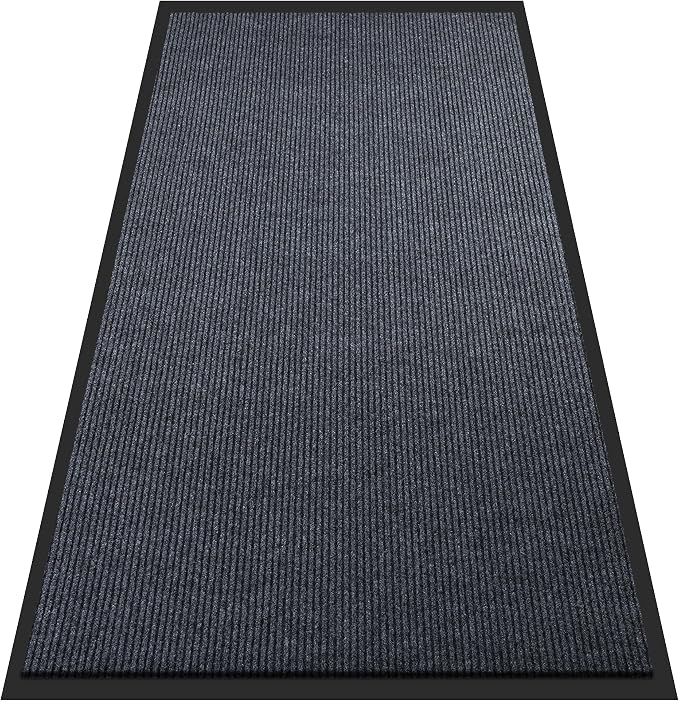 8'x4' Front Door Mat, Extra Large Indoor Outdoor Doormat, Heavy Duty Commercial by BesWin