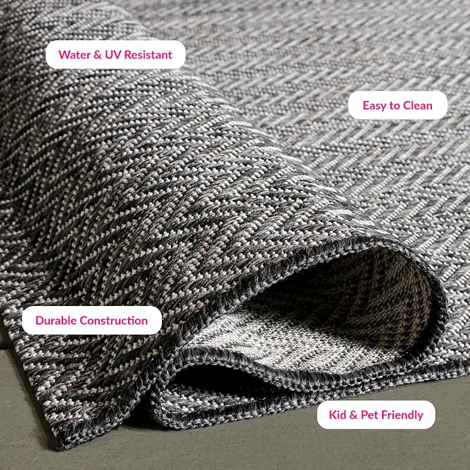 SAFAVIEH Outdoor Square Rug 9' - Image 8
