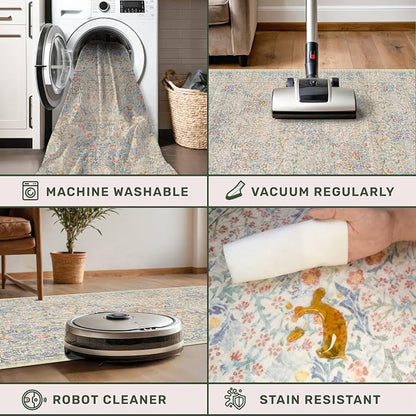 Washable Bathroom Rugs, Non-Slip Small Throw Rug - Image 5