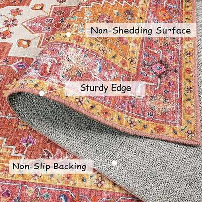 Moynesa Ultra-Thin Washable 10x14 Area Rugs - Image 6