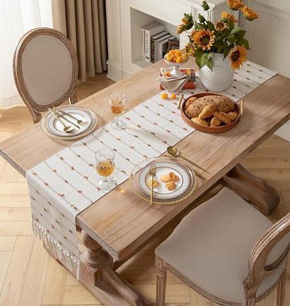 Caflife Boho Table Runner 108 Inchs Long - Image 6