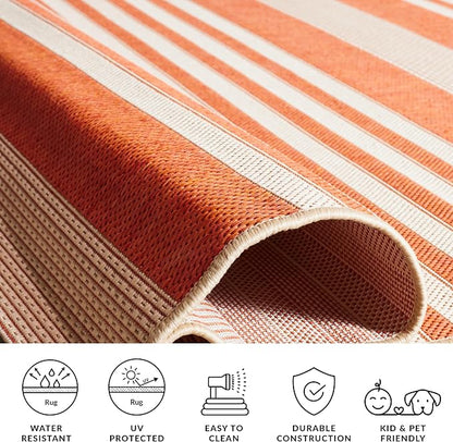 SAFAVIEH Washable Rug Outdoor Courtyard Collection - Image 8