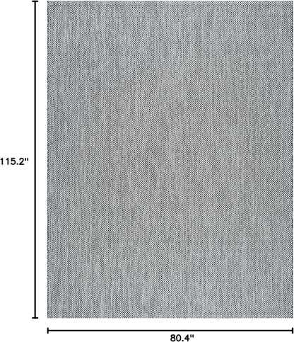 SAFAVIEH Outdoor Area Rug 6'7"x9'6" - Image 3