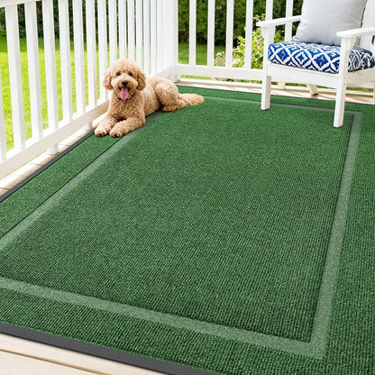 OLANLY Front Door Mat Indoor Outdoor Entrance, Waterproof All-Season, by OLANLY