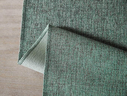 Green Table Runners 60 Inches Long, Burlap Linen Style Rustic Farmhouse Table - Image 7