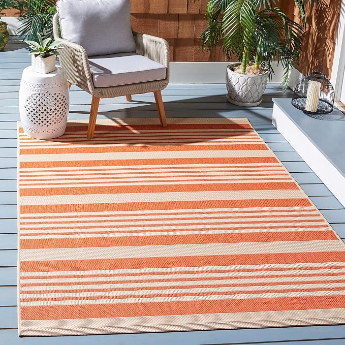 SAFAVIEH Washable Rug Outdoor Courtyard Collection - Image 6