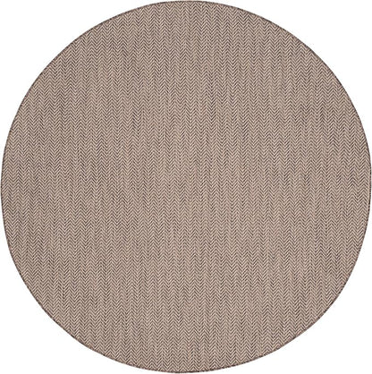 SAFAVIEH Outdoor Round Rug 5'3" - Image 3