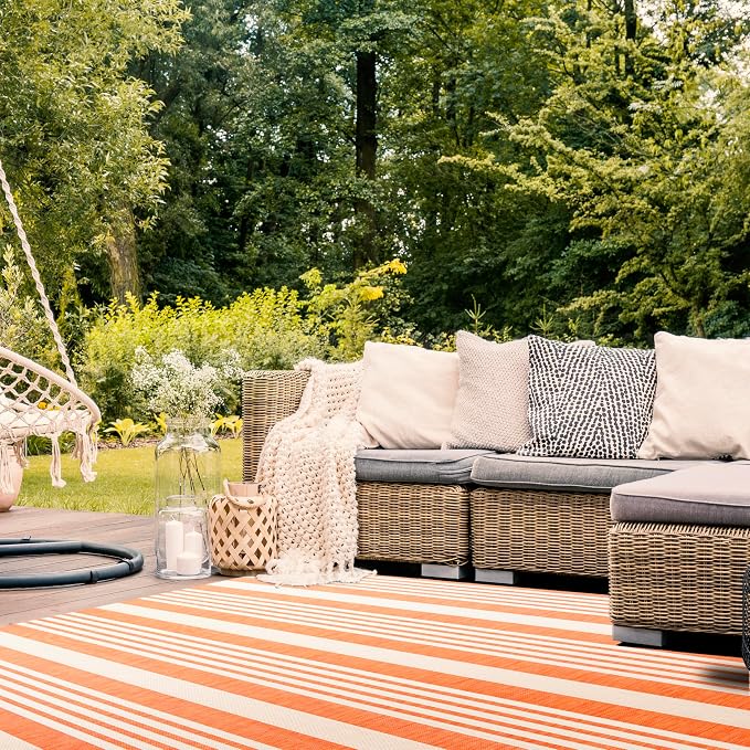 SAFAVIEH Washable Rug Outdoor Courtyard Collection - Image 6