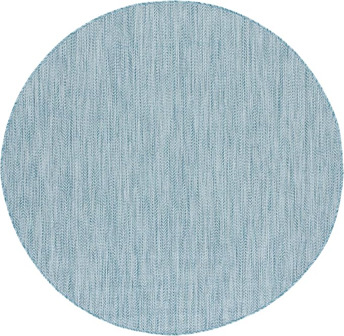 SAFAVIEH Outdoor Round Rug 5'3" - Image 2