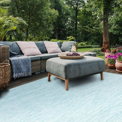 SAFAVIEH Outdoor Area Rug 8x11 - Image 7
