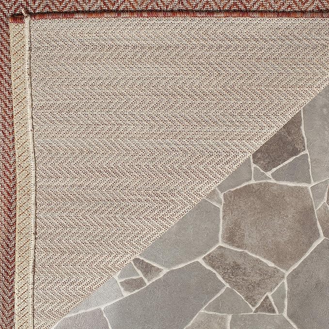 SAFAVIEH Outdoor Square Rug 10' - Image 5