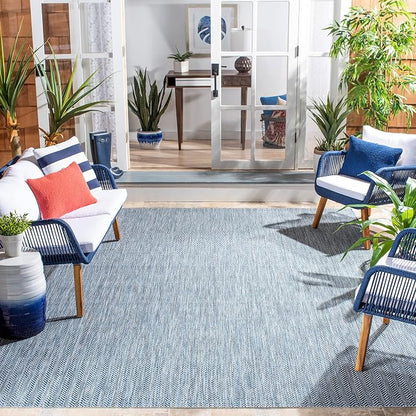 SAFAVIEH Outdoor Square Rug 10' - Image 2