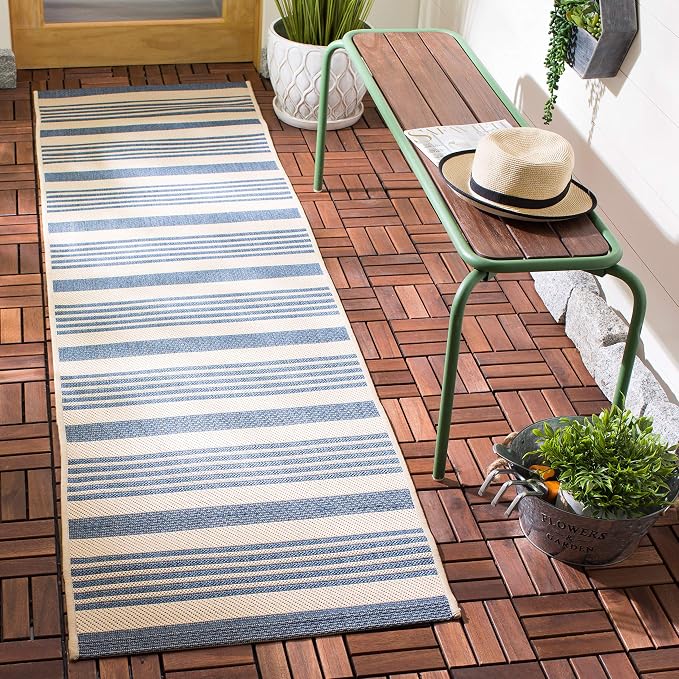 SAFAVIEH Washable Rug Outdoor Courtyard Collection - Image 4