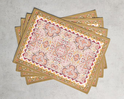 Maison d' Hermine Placemats Set of 4 Reusable 100% Cotton | Cloth Place Mats - Image 9