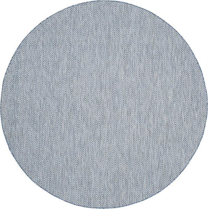 SAFAVIEH Outdoor Round Rug 10' - Image 3