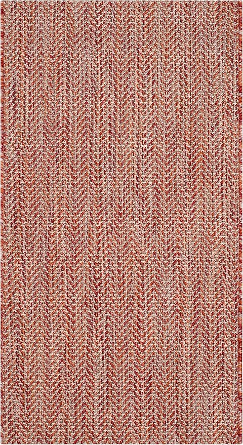 SAFAVIEH Outdoor Accent Rug 2'7"x5' by Unknown