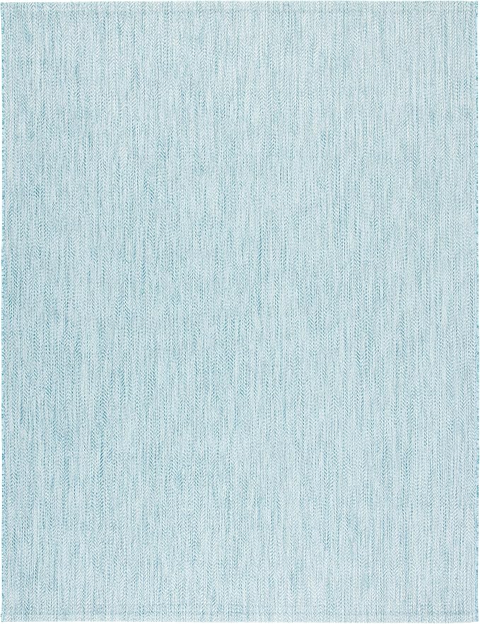 SAFAVIEH Outdoor Area Rug 8x11 - Image 3