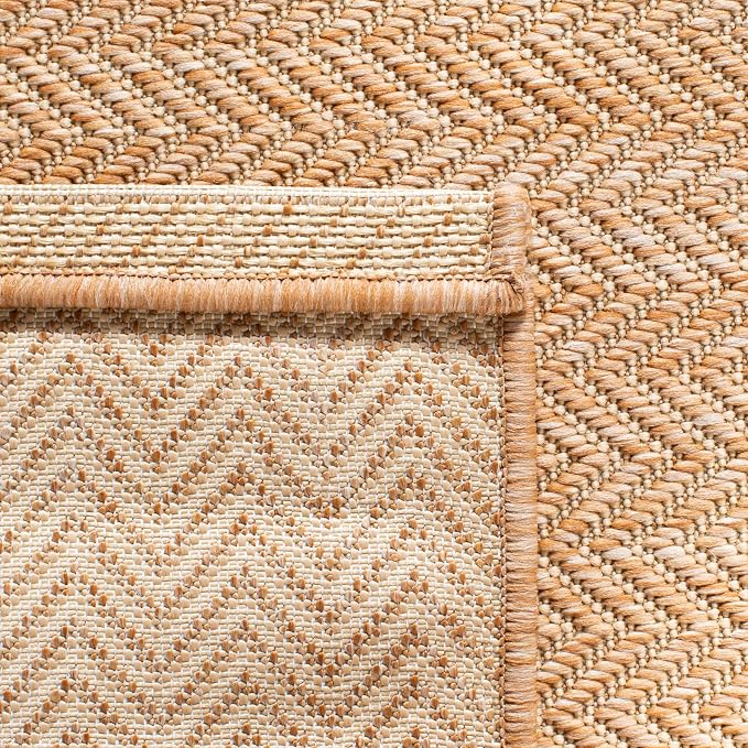 SAFAVIEH Outdoor Square Rug 9' - Image 4