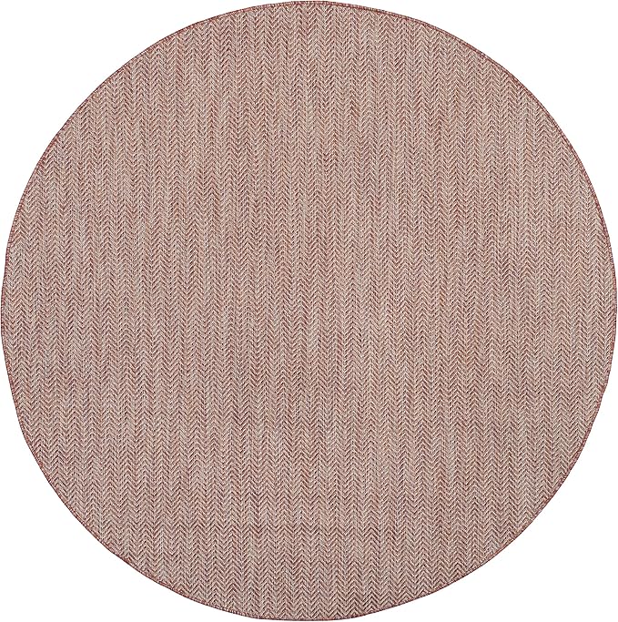 SAFAVIEH Outdoor Round Rug 10' - Image 3